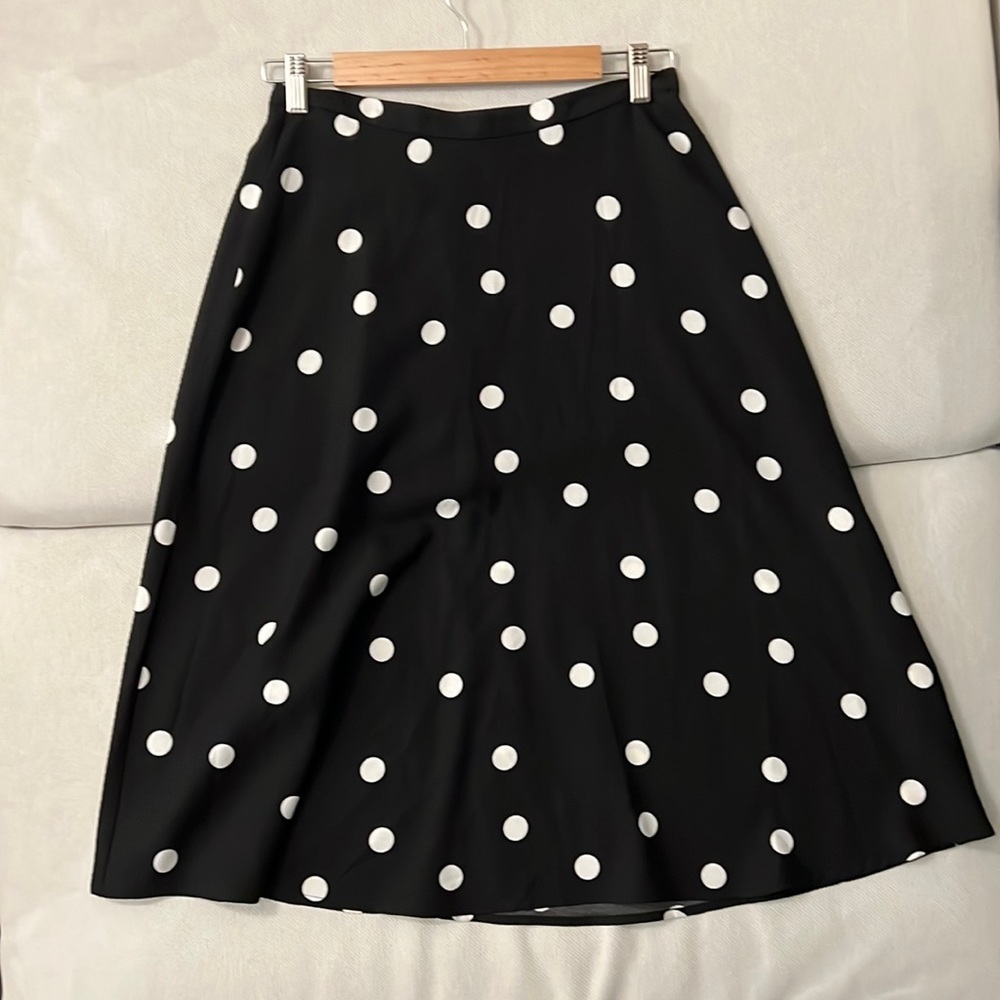Polka dot skirt